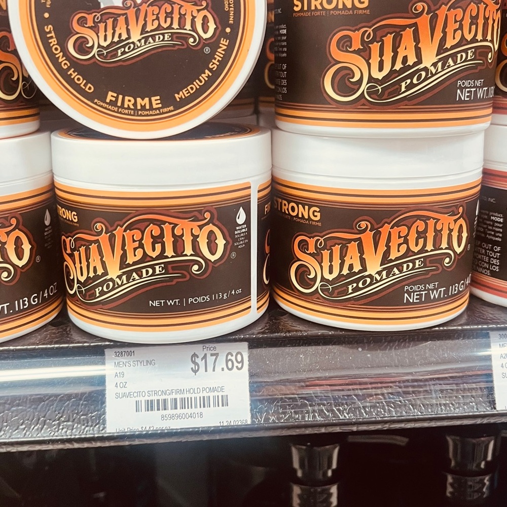Suavecito Pomade Strong Hold 4 oz